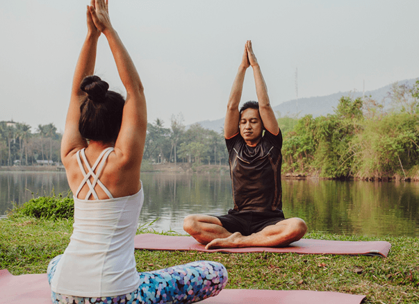 Meditation in nature